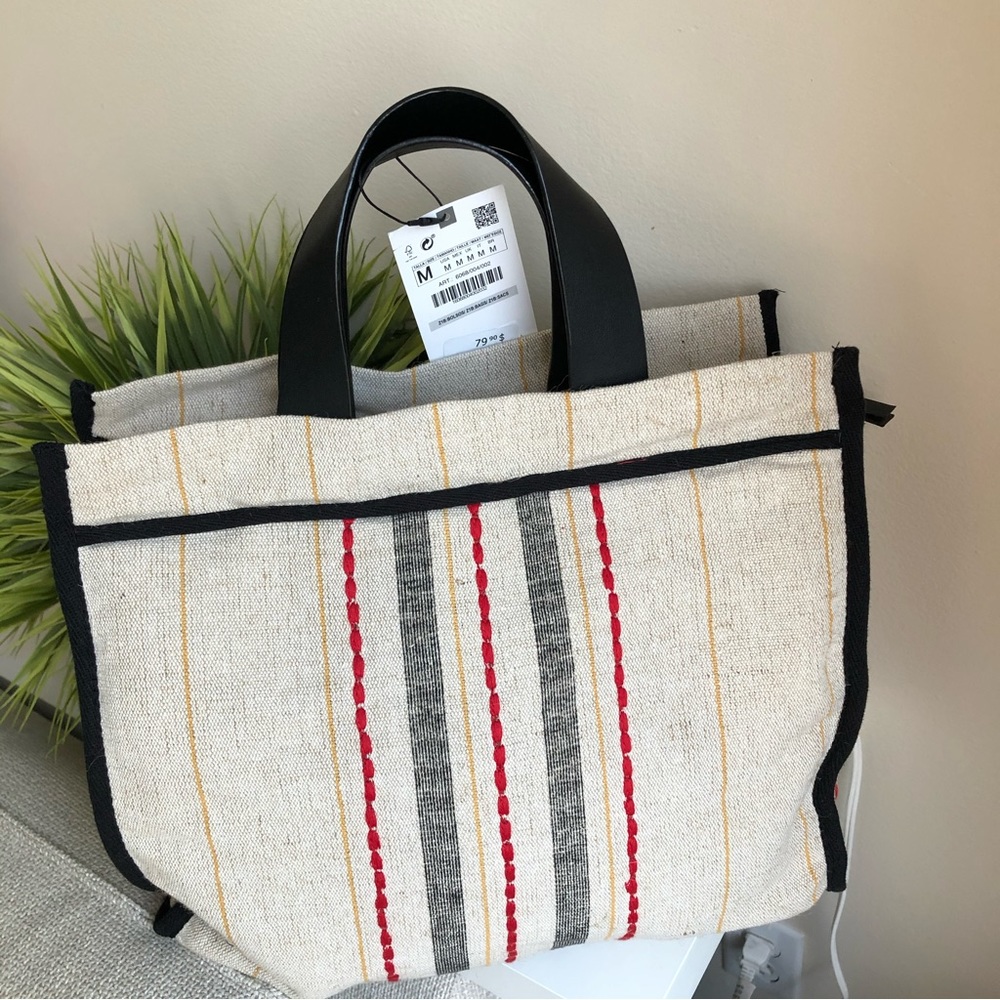 ❌SOLD❌Zara | Weekender Embroidered Bag - Picture 6 of 15